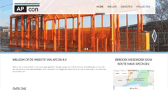 Desktop Screenshot of apconbv.com